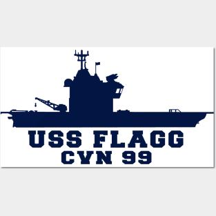 USS Flagg Posters and Art